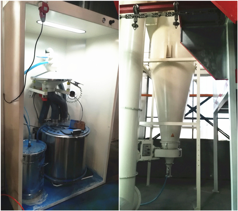 鋁都閥門(mén)高溫靜電噴涂流水線(xiàn)